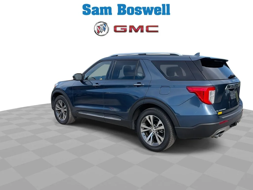 Used 2020 Blue Ford Platinum image 6