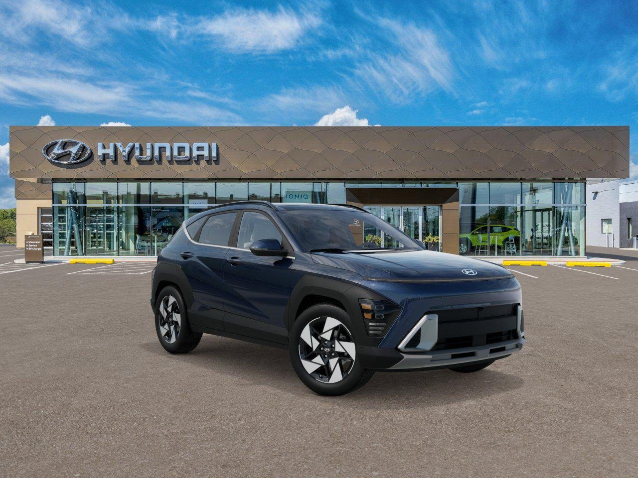 New 2027 Denim Blue Pearl Hyundai Limited FWD image 2