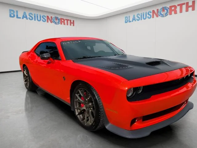 Used 2016 Orange Dodge SRT Hellcat image 3