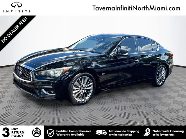 2019 INFINITI Q50 3.0t LUXE