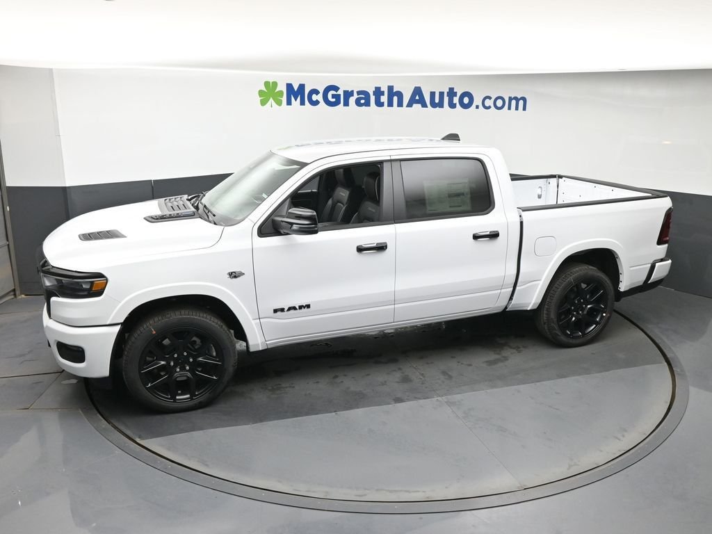 New 2026 Bright White Clear-Coat Exterior Paint RAM Laramie image 22