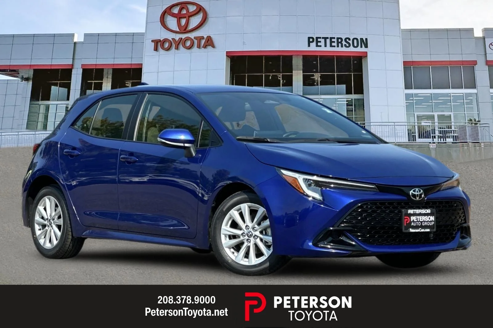Used 2025 Blue Toyota SE image 1