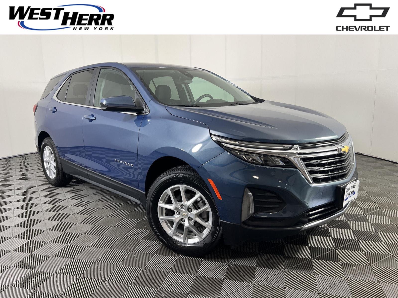 Used 2024 Lakeshore Blue Metallic Chevrolet LT image 1