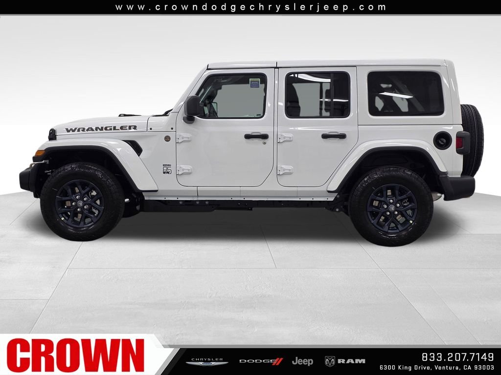 New 2026 Bright White Clear-Coat Exterior Paint Jeep 85th Anniversary Edition image 8