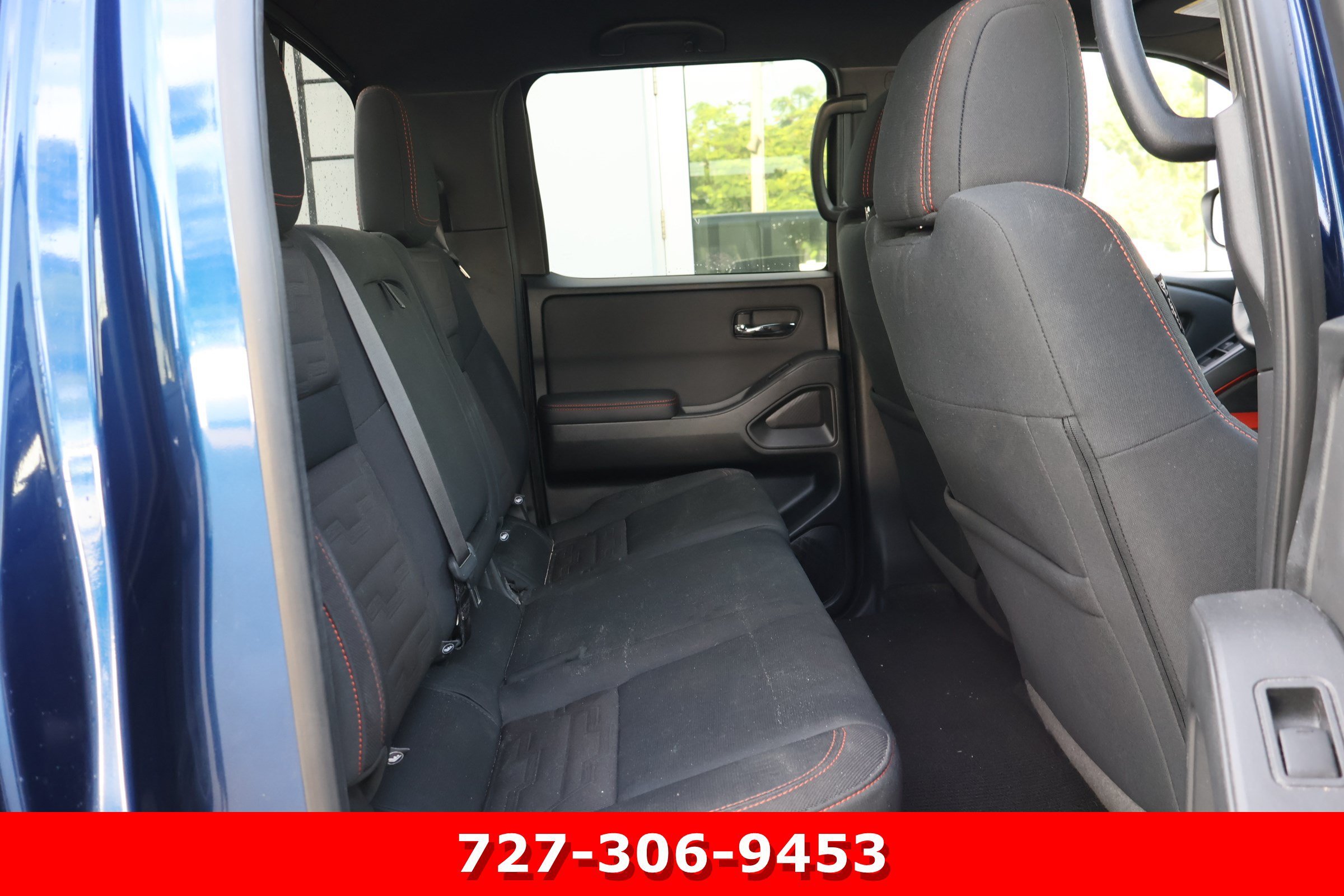 Used 2022 Deep Blue Pearl Nissan PRO-X image 17