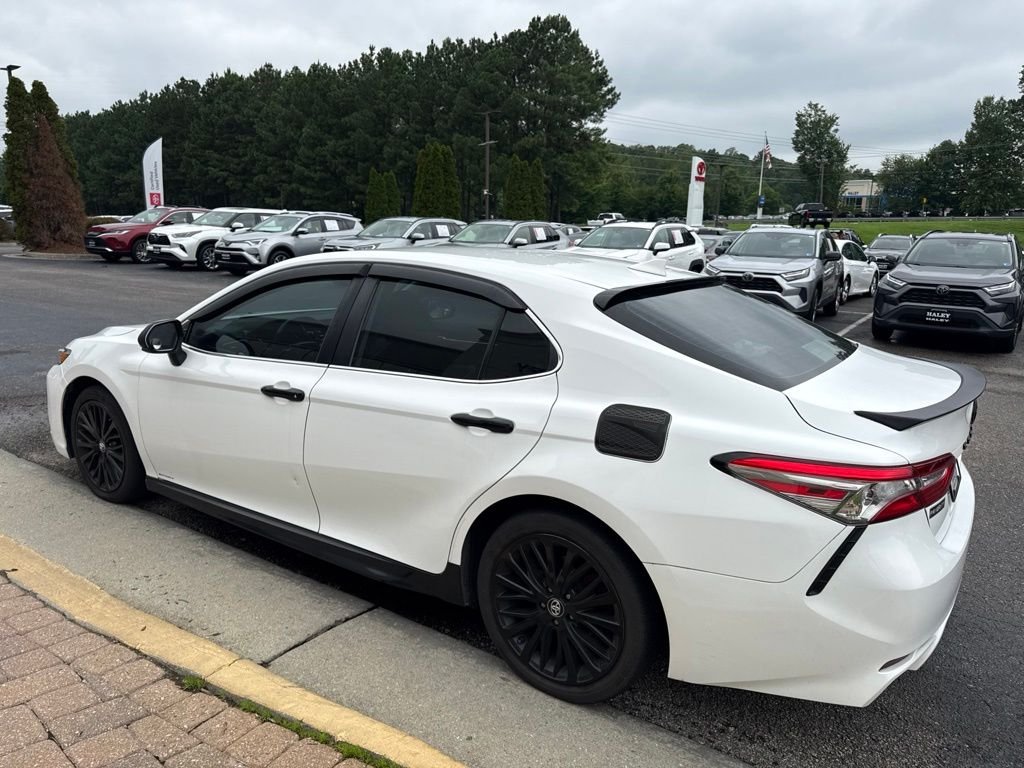 Used 2019 White Toyota SE image 3