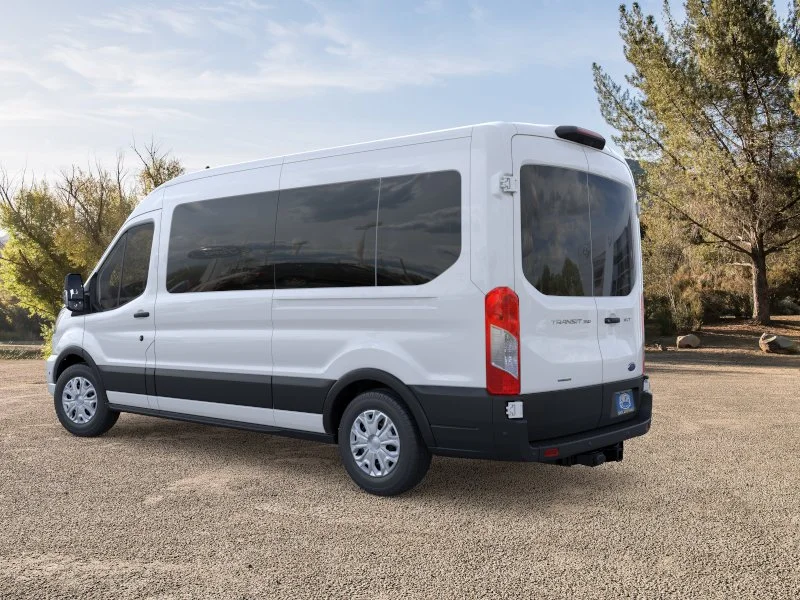 New 2025 Oxford White Ford Passenger Van XLT image 26