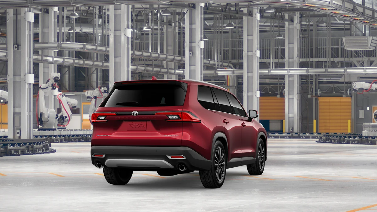 New 2026 Ruby Flare Pearl Toyota Hybrid MAX Platinum image 9