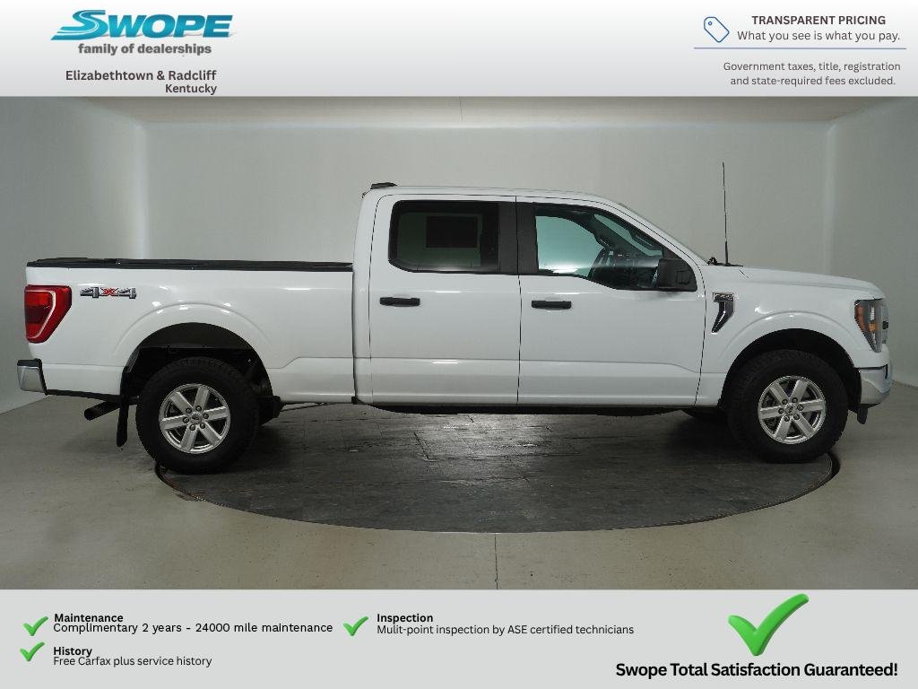Used 2023 OXFORD WHITE Ford XLT image 3
