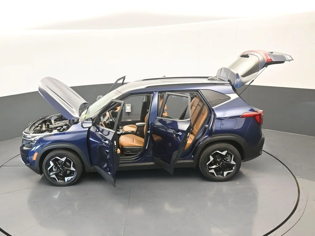 Used 2024 Dark Ocean Blue Kia EX image 63