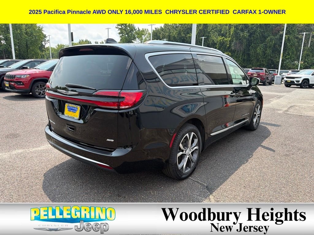 Certified Used 2025 Black Chrysler Pinnacle AWD image 3