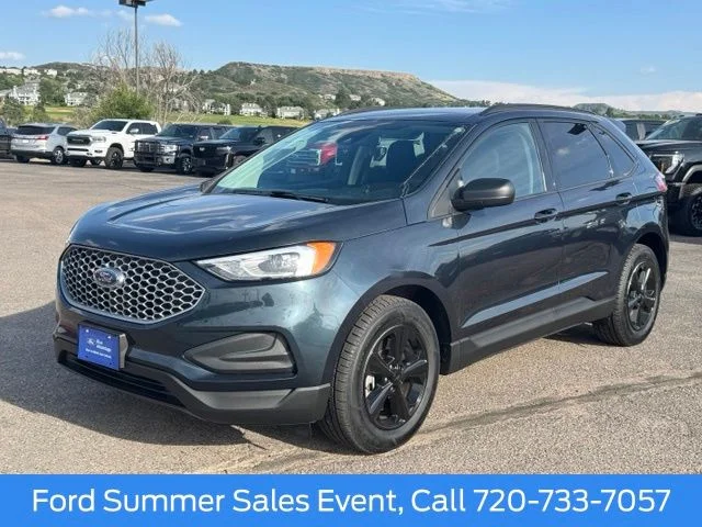Used 2023 Blue Ford SE image 1