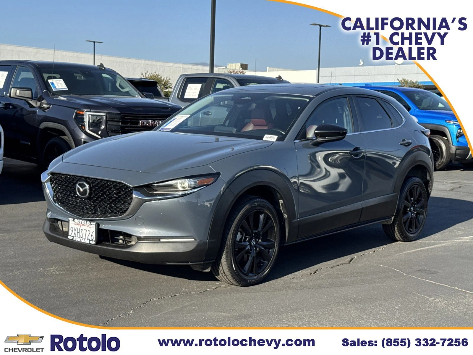 Used 2024 Polymetal Gray Metallic Mazda 2.5 S Carbon Edition image 3