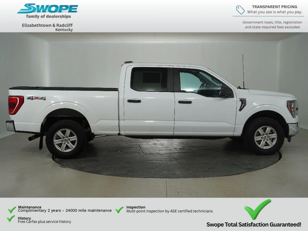 Used 2023 OXFORD WHITE Ford XLT image 3