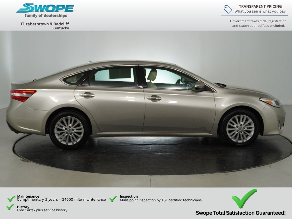 Used 2015 Toyota Avalon XLE Premium Hybrid with VIN 4T1BD1EB1FU041019 for sale in Elizabethtown, KY