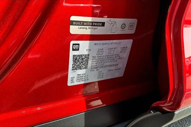 New 2026 Radiant Red Tintcoat Chevrolet LT image 14