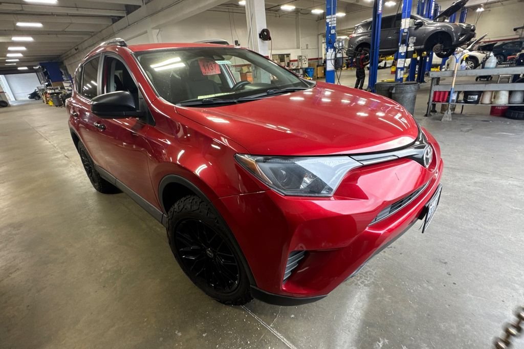 Used 2017 Red Toyota LE image 2