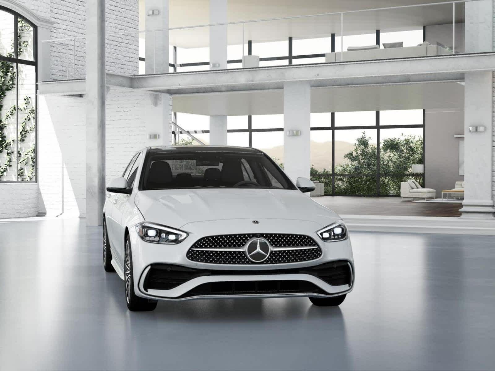 New 2026 MANUFAKTUR Moonlight White Metallic Mercedes-Benz C 300 image 8