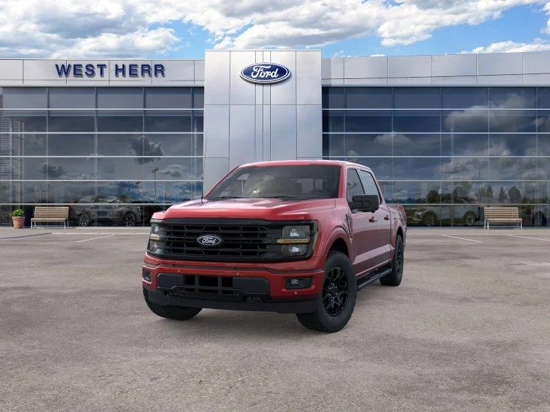 New 2026 Ruby Red Metallic Tinted Clearcoat Ford XLT image 3
