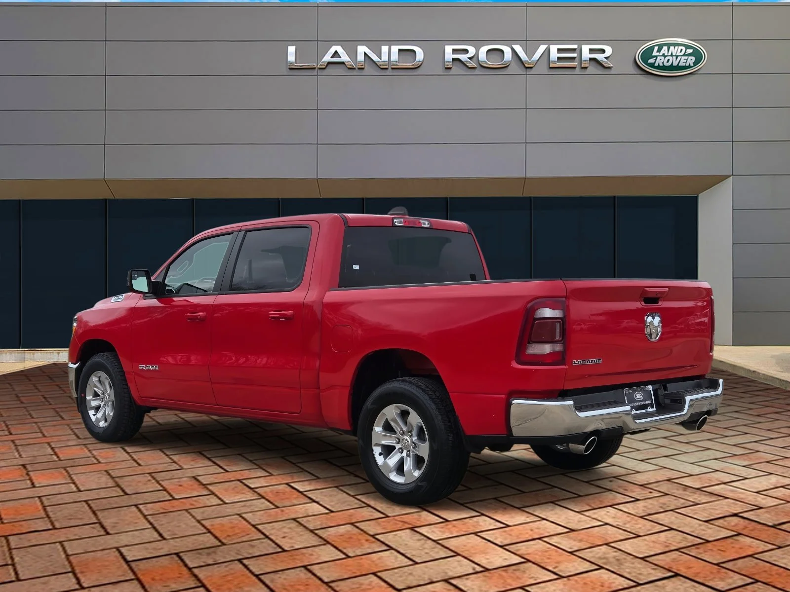 Used 2024 Flame Red Clearcoat Ram Laramie image 6