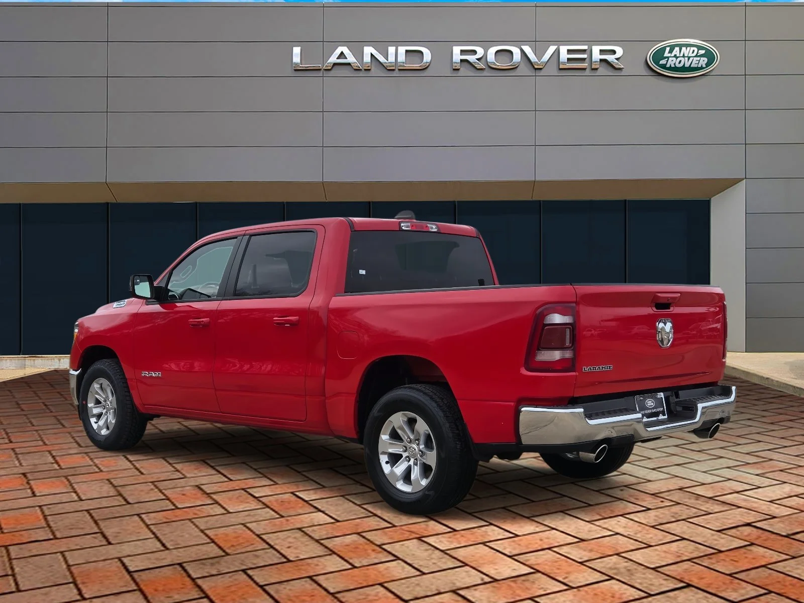 Used 2024 Flame Red Clearcoat Ram Laramie image 6