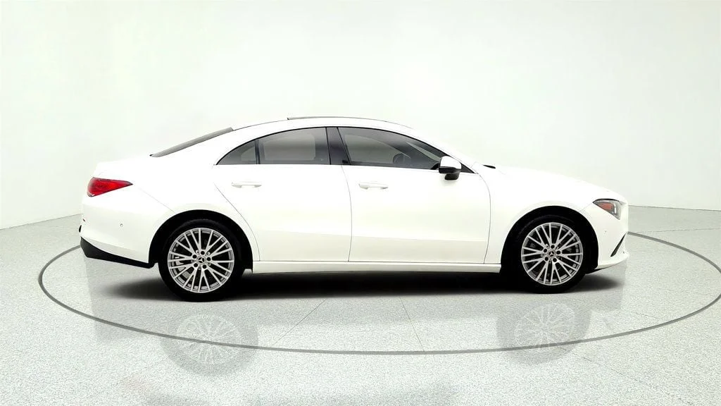 Used 2023 Polar White Mercedes-Benz CLA 250 Coupe w/ Premium Pkg, Multimedia Pkg & Parking Assist image 4