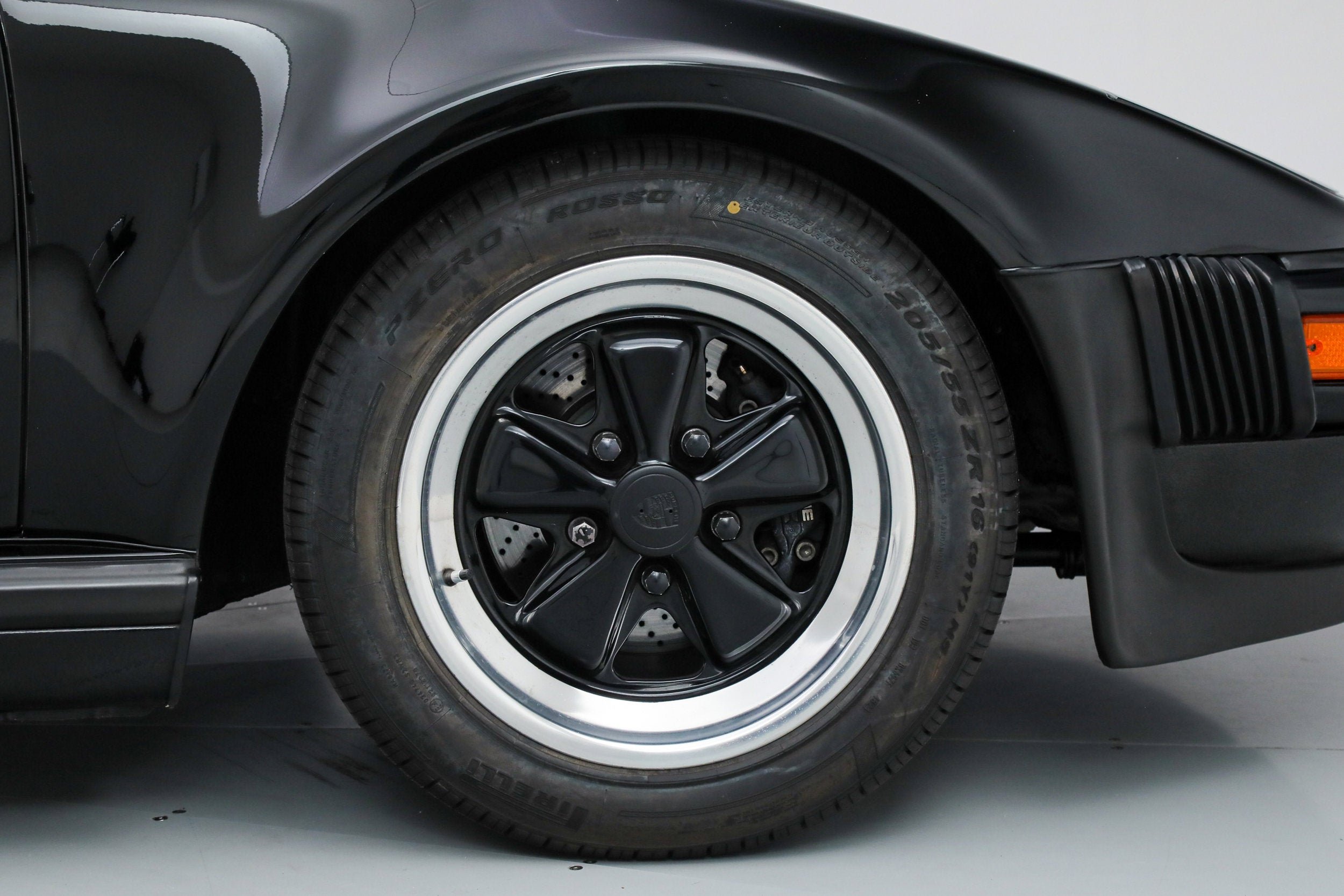 Used 1989 Black Porsche Turbo Cabriolet Slantnose image 59