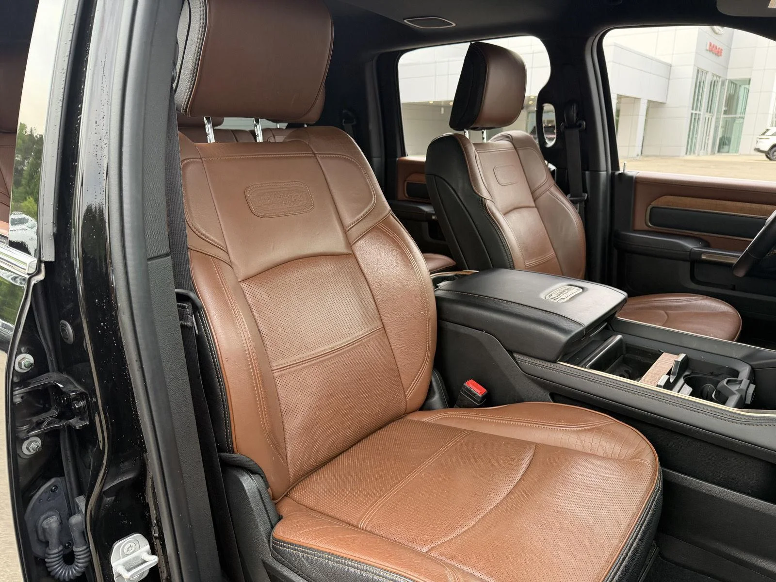 Used 2022 Diamond Black Crystal Pearlcoat Ram Longhorn image 20