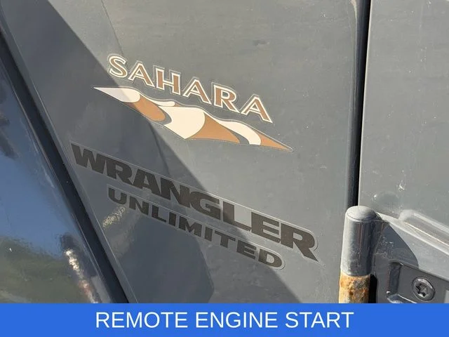Used 2016 Gray Jeep Unlimited Sahara image 6