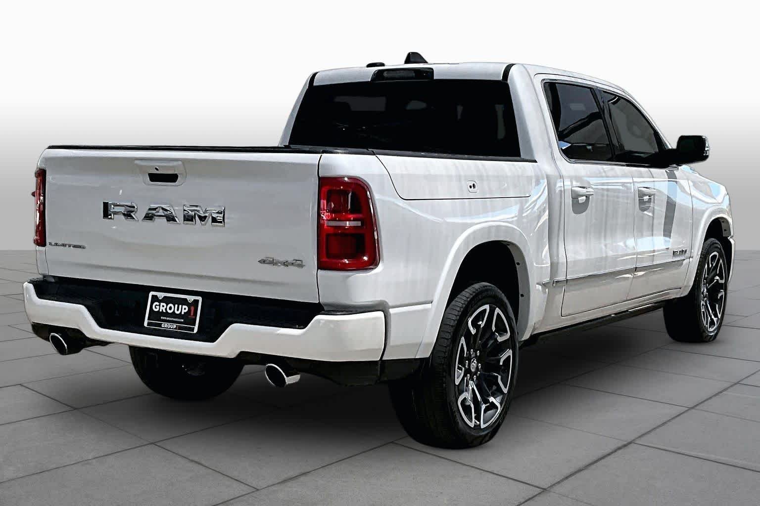 Used 2025 Ivory White Tri-Coat Pearlcoat Ram Limited image 12