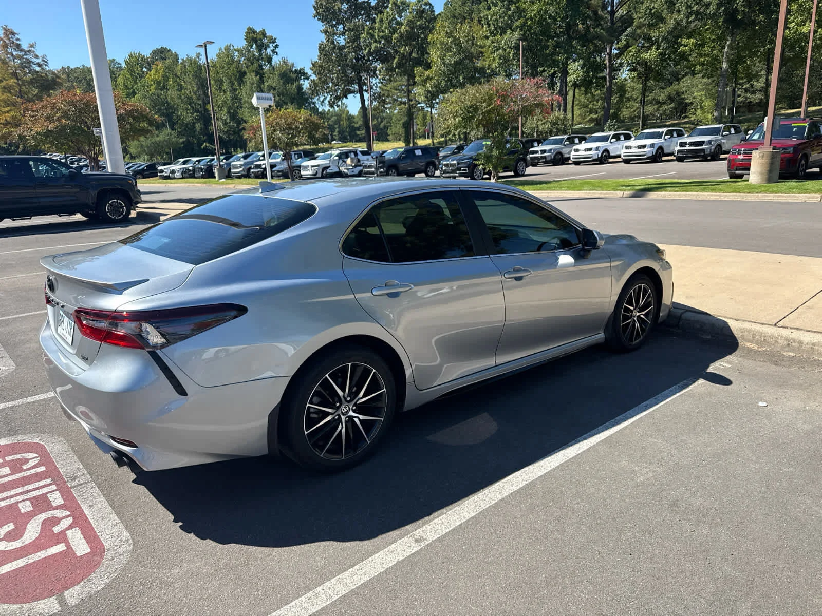 Certified Used 2024 Celestial Silver Metallic Toyota SE image 3