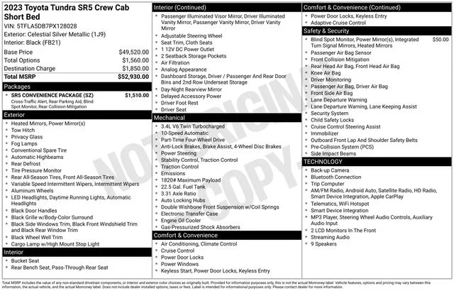 Used 2023 Silver Toyota SR5 image 7