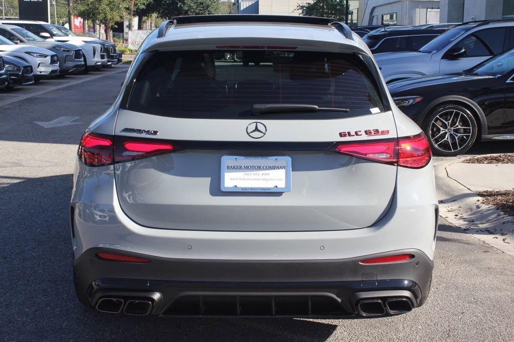 New 2025 MANUFAKTUR Alpine Grey Mercedes-AMG GLC 63 AMG® S E Performance image 32