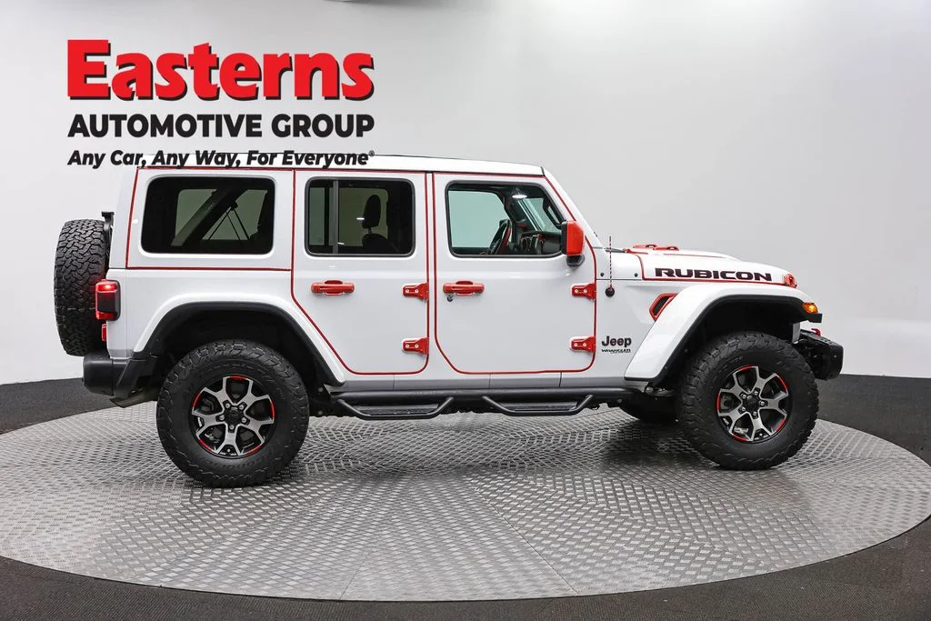 Used 2020 White Jeep Unlimited Rubicon image 4