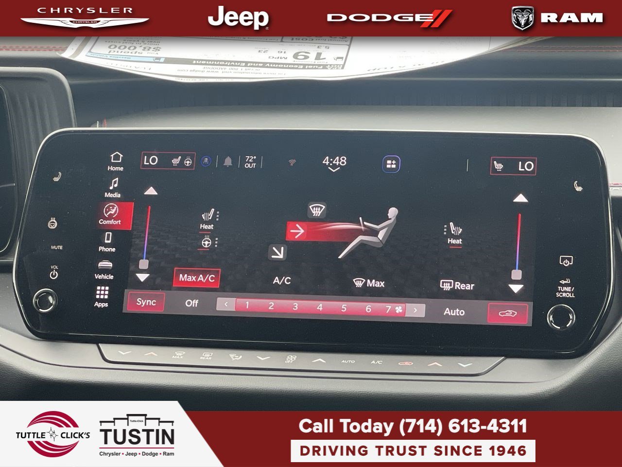 New 2026 Diamond Black Crystal Pearlcoat Dodge Scat Pack image 14