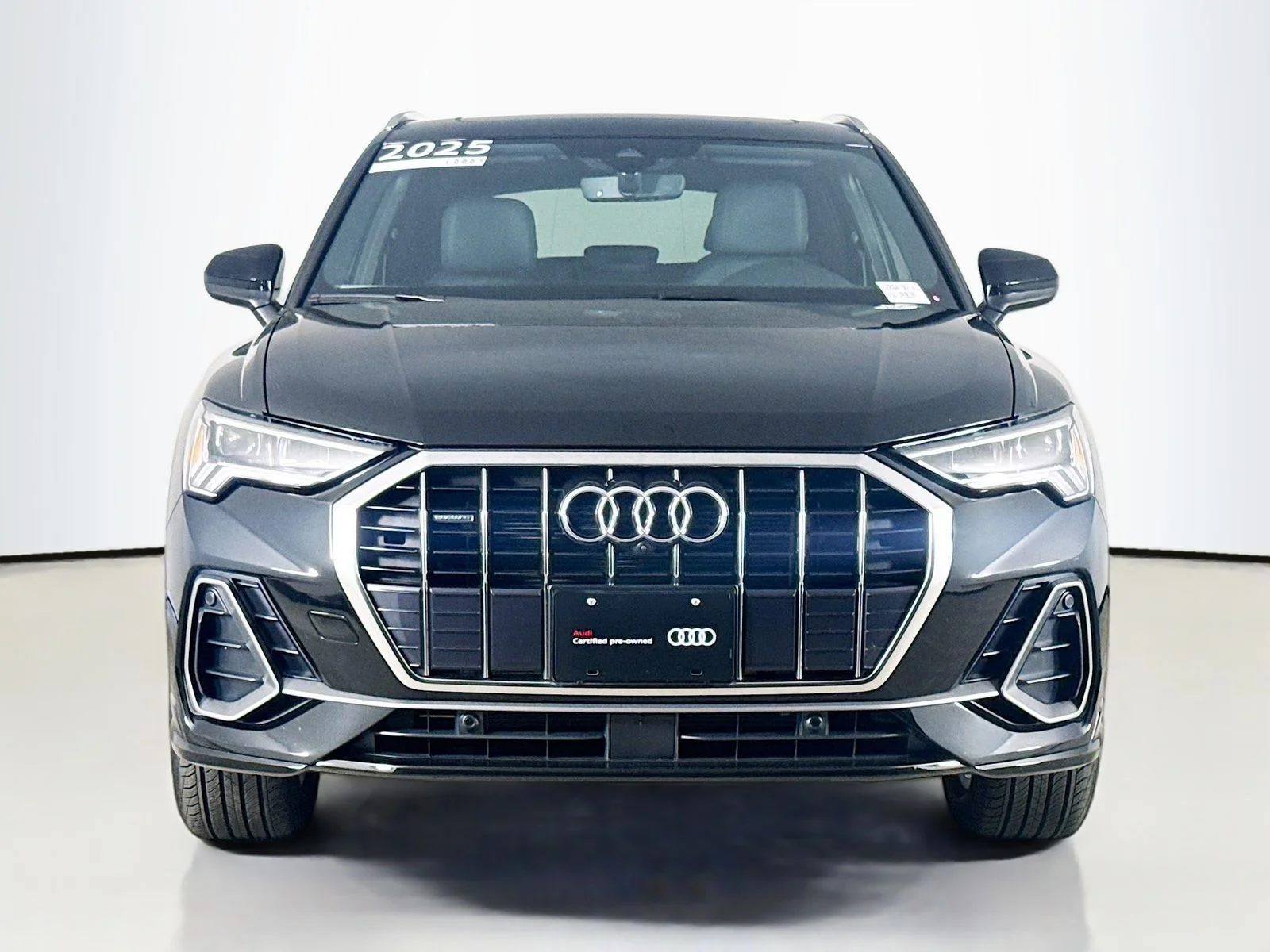 Certified Used 2025 Black Audi Premium Plus image 2