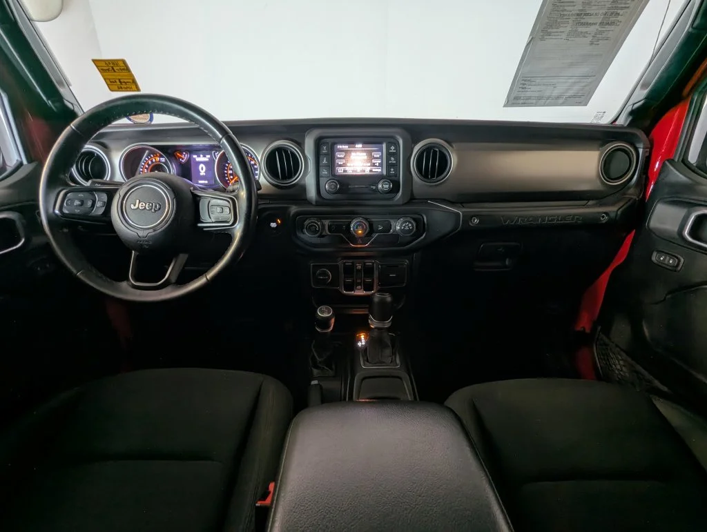 Certified Used 2020 Red Jeep Unlimited Sport S image 5