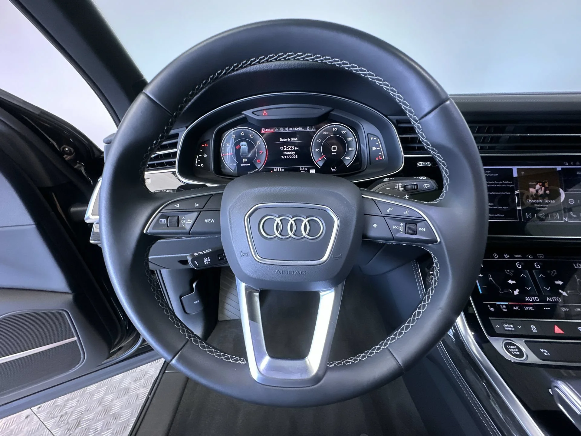 Used 2025 Mythos Black Metallic Audi Premium Plus image 16