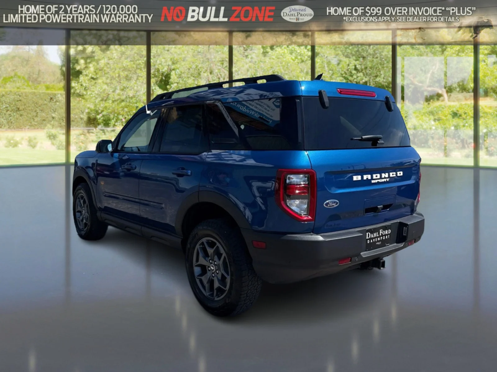 Certified Used 2023 Blue Ford Badlands image 3