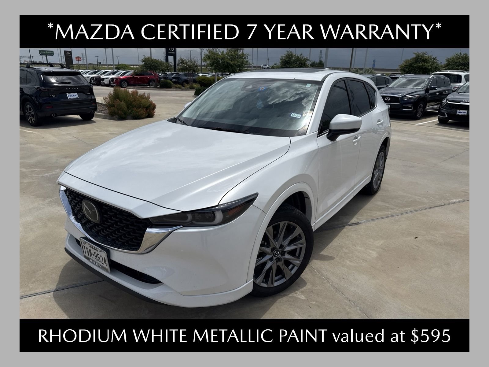 Used 2024 Rhodium White Metallic Mazda 2.5 S Premium Package image 1