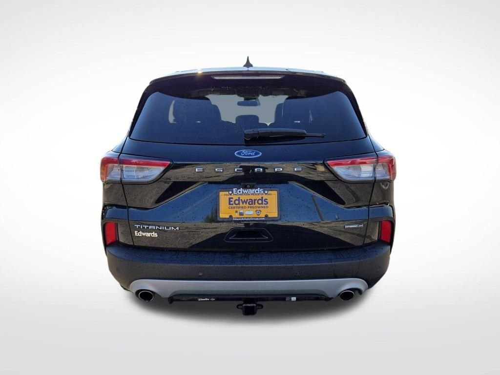 Used 2020 Black Ford Titanium image 4