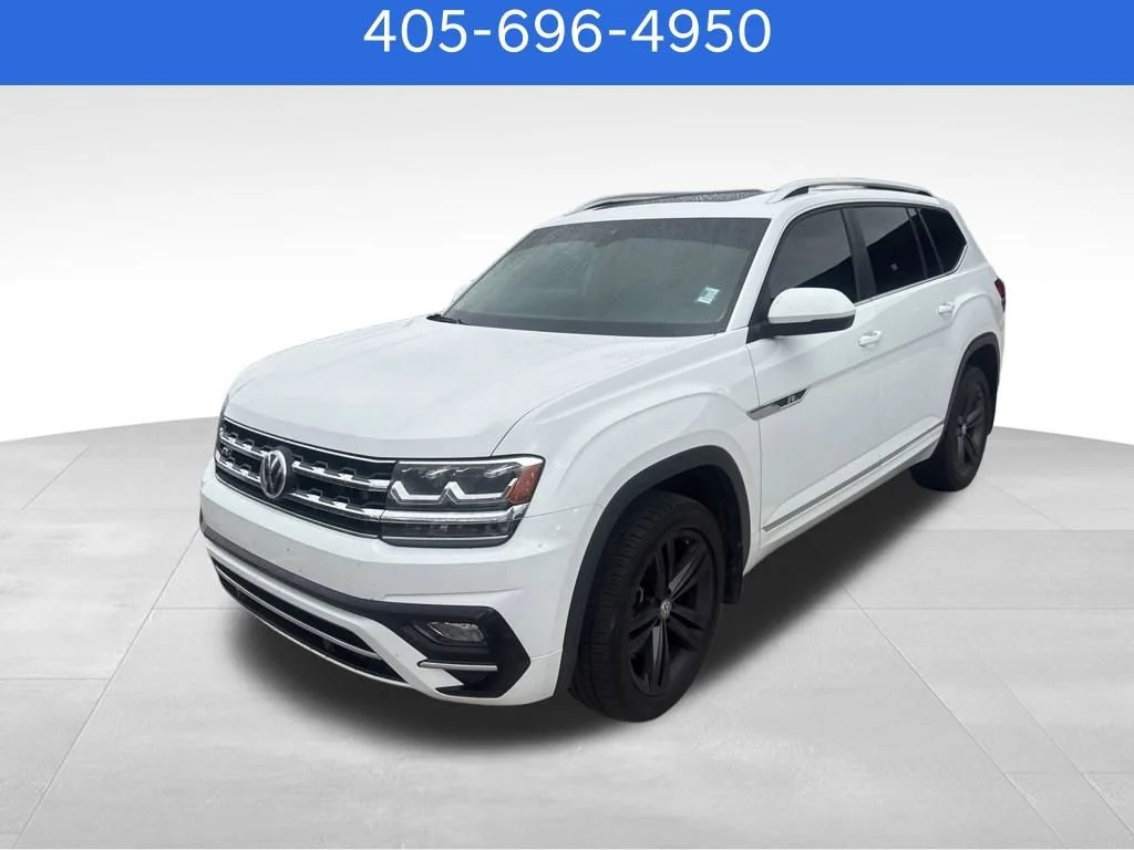 Pre-Owned 2020 Volkswagen Atlas 3.6L V6 SEL R-Line
