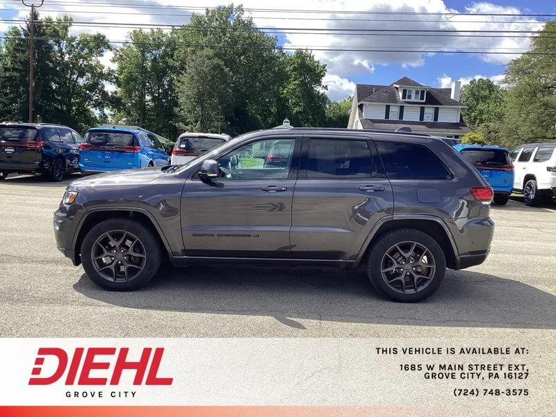 Used 2021 Gray Jeep Limited image 4