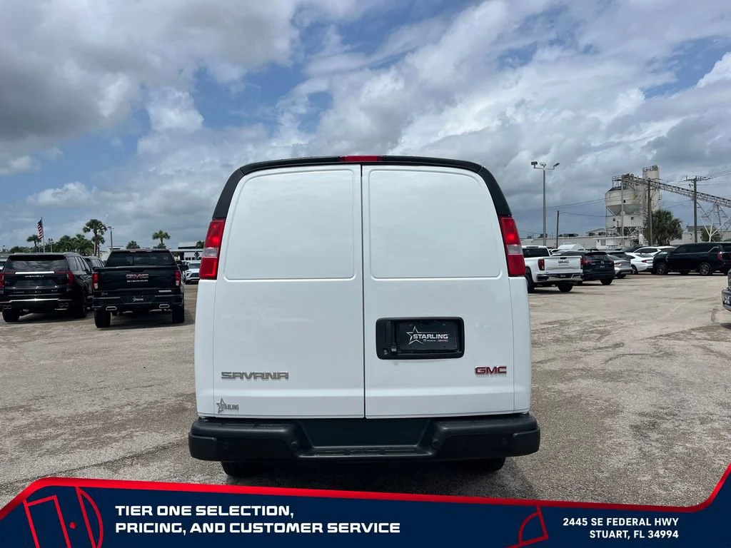New 2026 Summit White GMC Work Van image 6
