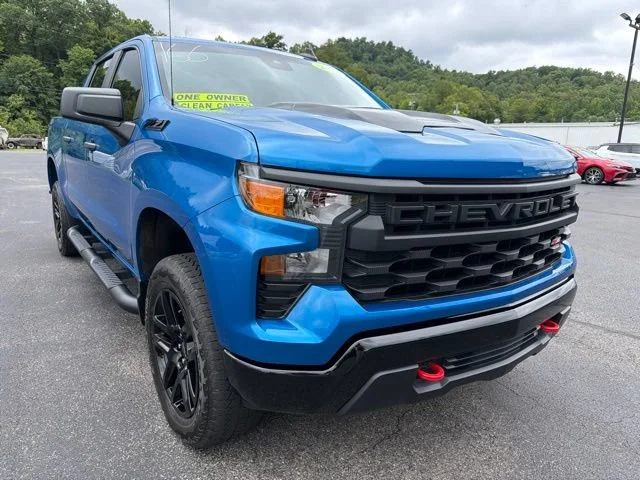 Used 2023 Glacier Blue Metallic Chevrolet Custom Trail Boss image 2