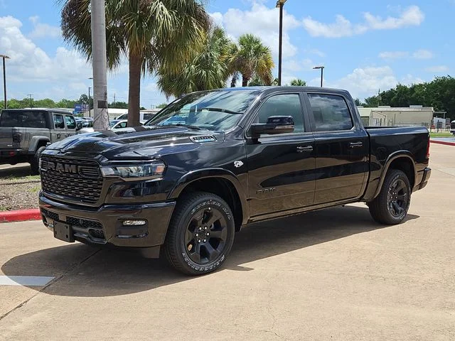 New 2026 Diamond Black Crystal Pearl-Coat Exterior Paint RAM Big Horn/Lone Star image 3