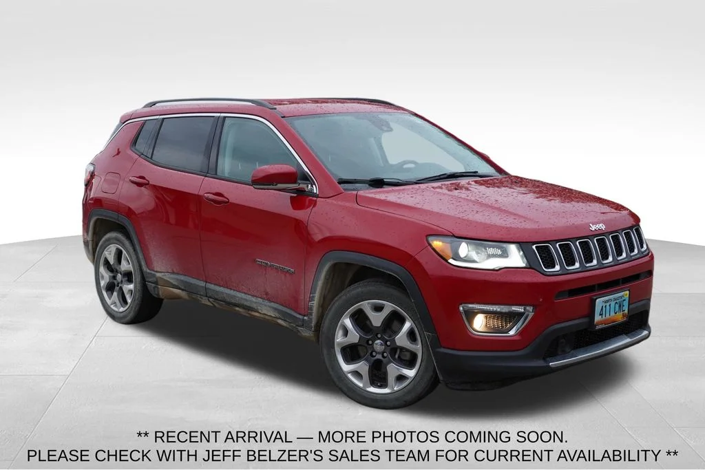 Certified Used 2018 Redline Pearlcoat Jeep Limited image 1