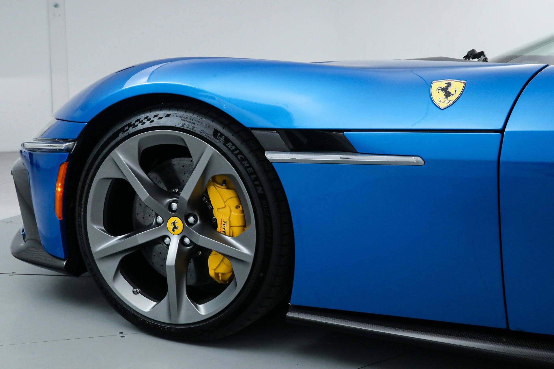 Certified Used 2025 Blue Ferrari  image 44