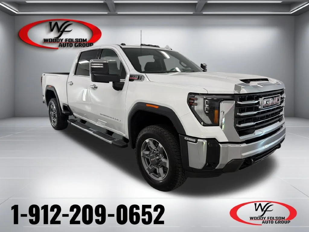 New 2026 Summit White GMC SLT image 1