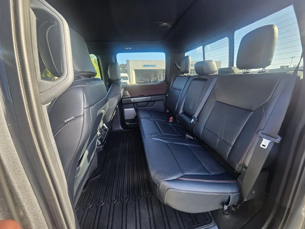 Used 2023 Carbonized Gray Metallic Ford Lariat image 14